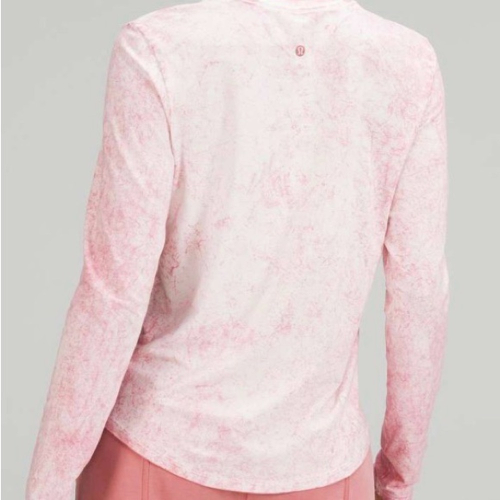 Elegant Pink Long Sleeve Tee